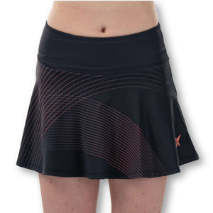 drop shot activewear skirt andra black