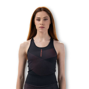 drop shot activewear top andra black