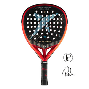 drop shot padel tennis racket red canyon pro attack lima