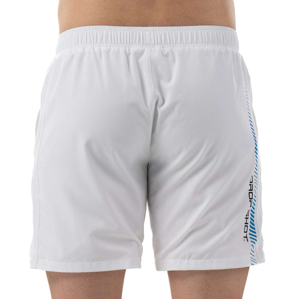 drop shot padel tennis activewear shorts abian campa white