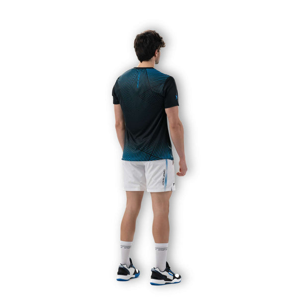 drop shot padel tennis activewear shorts abian campa white